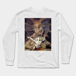 William Blake - The Number of the Beast is 666, 1805 Long Sleeve T-Shirt